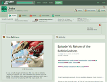 Tablet Screenshot of linake.deviantart.com