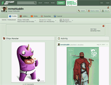 Tablet Screenshot of mrmohiuddin.deviantart.com