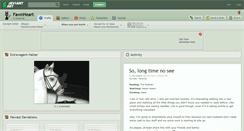 Desktop Screenshot of fawnheart.deviantart.com