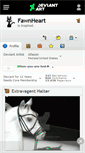 Mobile Screenshot of fawnheart.deviantart.com