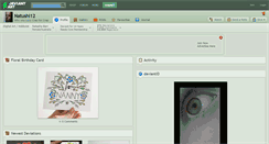 Desktop Screenshot of natushi12.deviantart.com