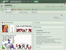 Tablet Screenshot of mustkillroy.deviantart.com
