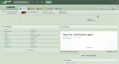 Desktop Screenshot of congolike.deviantart.com