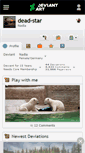 Mobile Screenshot of dead-star.deviantart.com