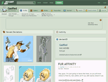 Tablet Screenshot of gasified.deviantart.com