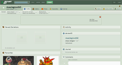 Desktop Screenshot of musclegrowthd.deviantart.com