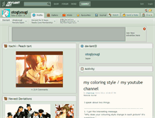 Tablet Screenshot of otogiyougi.deviantart.com