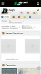 Mobile Screenshot of cwys.deviantart.com