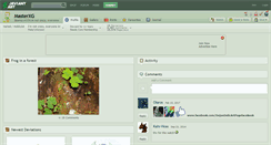 Desktop Screenshot of masterxg.deviantart.com