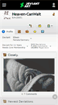 Mobile Screenshot of heaven-canwait.deviantart.com
