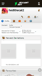 Mobile Screenshot of hedithecat2.deviantart.com