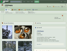 Tablet Screenshot of chibimappy.deviantart.com