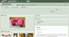 Desktop Screenshot of coconut-lane.deviantart.com