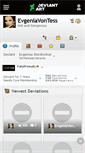 Mobile Screenshot of evgeniavontess.deviantart.com