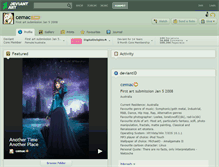 Tablet Screenshot of cemac.deviantart.com