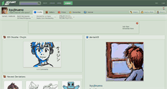 Desktop Screenshot of kyujinueno.deviantart.com