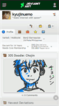 Mobile Screenshot of kyujinueno.deviantart.com