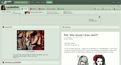 Desktop Screenshot of lucyredfield.deviantart.com