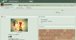 Desktop Screenshot of mylovelybliss.deviantart.com