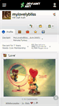 Mobile Screenshot of mylovelybliss.deviantart.com