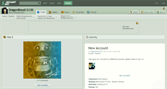 Desktop Screenshot of dragonblood12120.deviantart.com