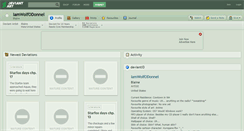 Desktop Screenshot of iamwolfodonnel.deviantart.com