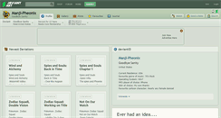 Desktop Screenshot of manji-pheonix.deviantart.com