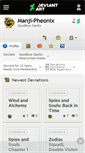 Mobile Screenshot of manji-pheonix.deviantart.com