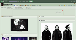 Desktop Screenshot of michael-bryan.deviantart.com