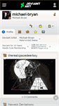 Mobile Screenshot of michael-bryan.deviantart.com