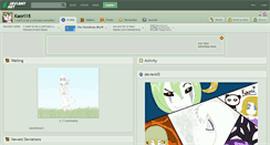 Desktop Screenshot of kaori18.deviantart.com