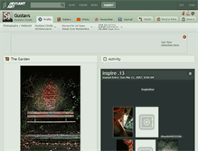 Tablet Screenshot of gustavs.deviantart.com