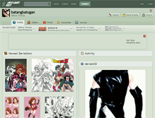 Tablet Screenshot of batangbatugan.deviantart.com