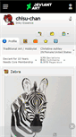 Mobile Screenshot of chisu-chan.deviantart.com