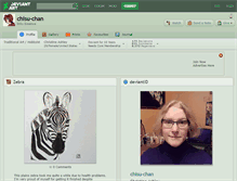 Tablet Screenshot of chisu-chan.deviantart.com