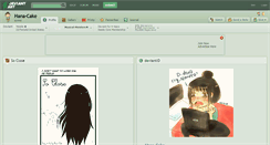 Desktop Screenshot of hana-cake.deviantart.com