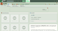Desktop Screenshot of mr-shhh.deviantart.com