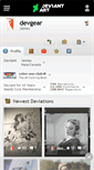 Mobile Screenshot of devgear.deviantart.com