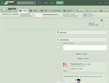 Tablet Screenshot of japzkie.deviantart.com