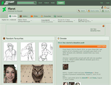 Tablet Screenshot of ffleret.deviantart.com