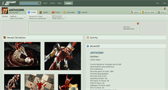 Desktop Screenshot of anovasinn.deviantart.com