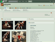 Tablet Screenshot of anovasinn.deviantart.com