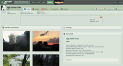 Desktop Screenshot of logi-zome-chan.deviantart.com