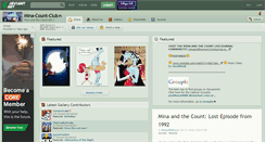 Desktop Screenshot of mina-count-club.deviantart.com