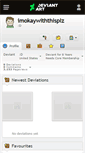 Mobile Screenshot of imokaywiththisplz.deviantart.com