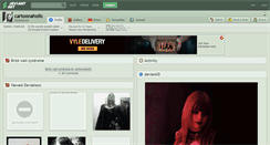 Desktop Screenshot of cartoonaholic.deviantart.com