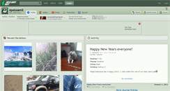 Desktop Screenshot of apalusamll.deviantart.com