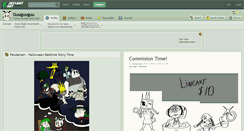 Desktop Screenshot of guuguuguu.deviantart.com
