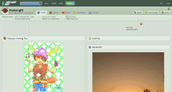 Desktop Screenshot of duskslight.deviantart.com