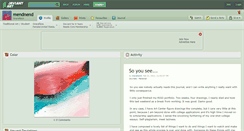 Desktop Screenshot of mendnend.deviantart.com